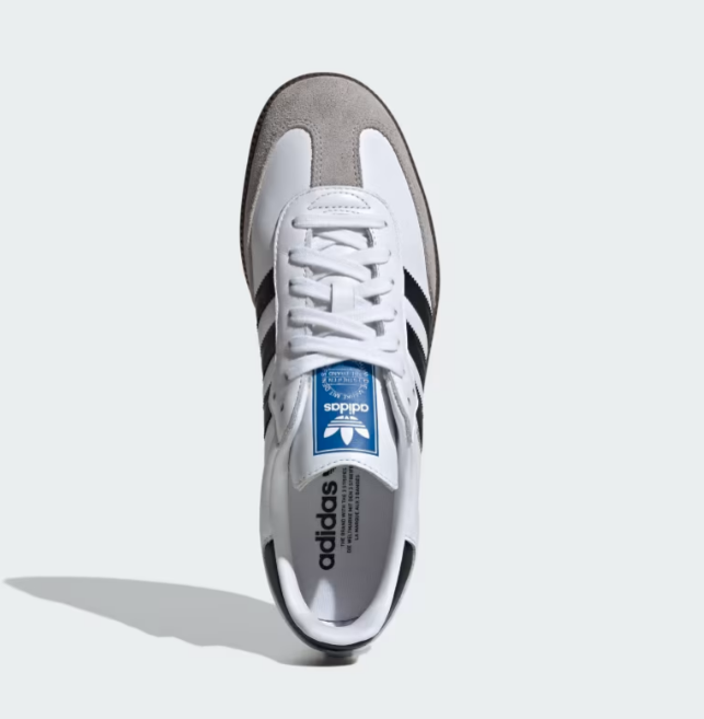 samba og b75806 adidas SAMBA OG B75806BIANCO/NERO Adidas