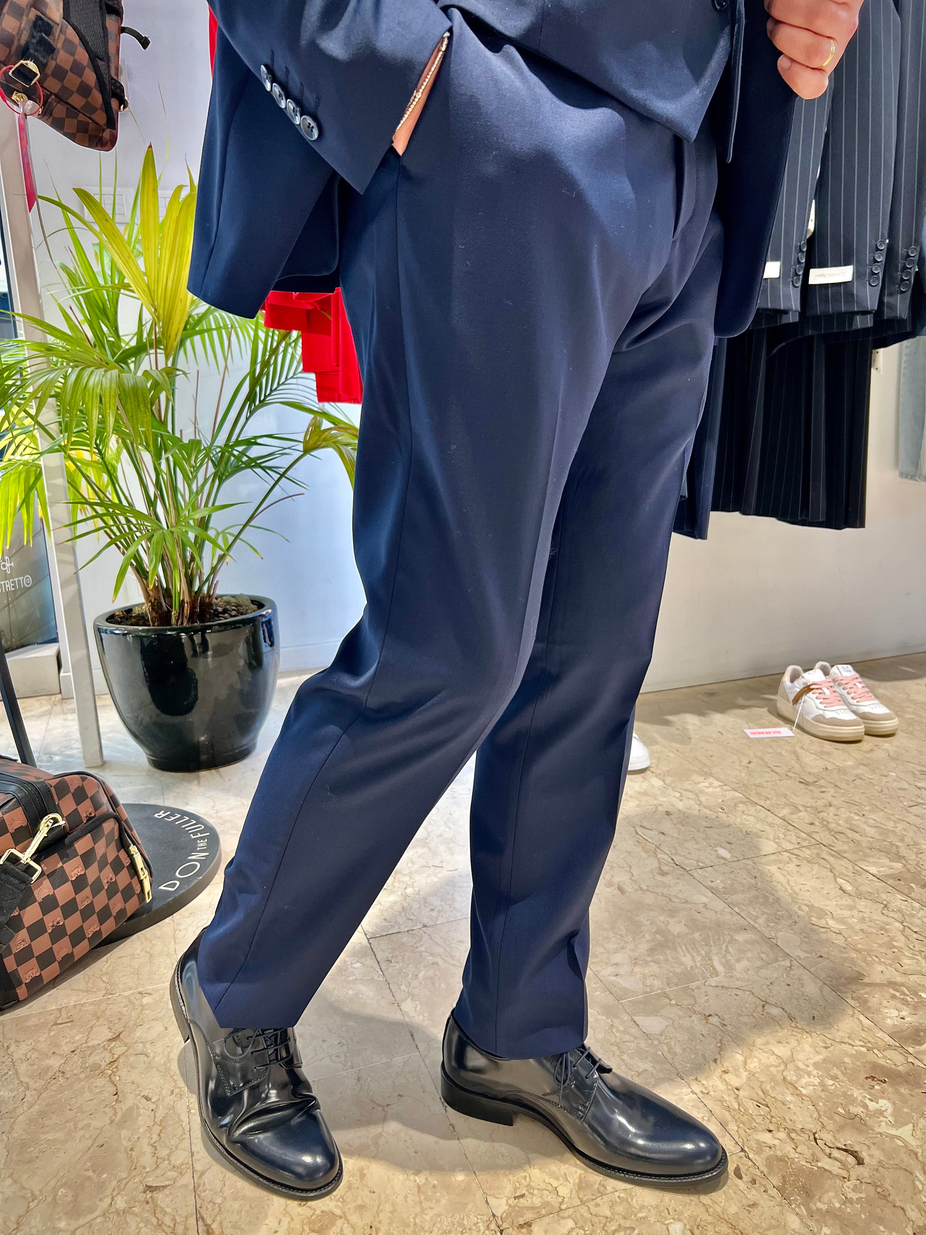 abito con gilet fresco lana alessandro gilles 