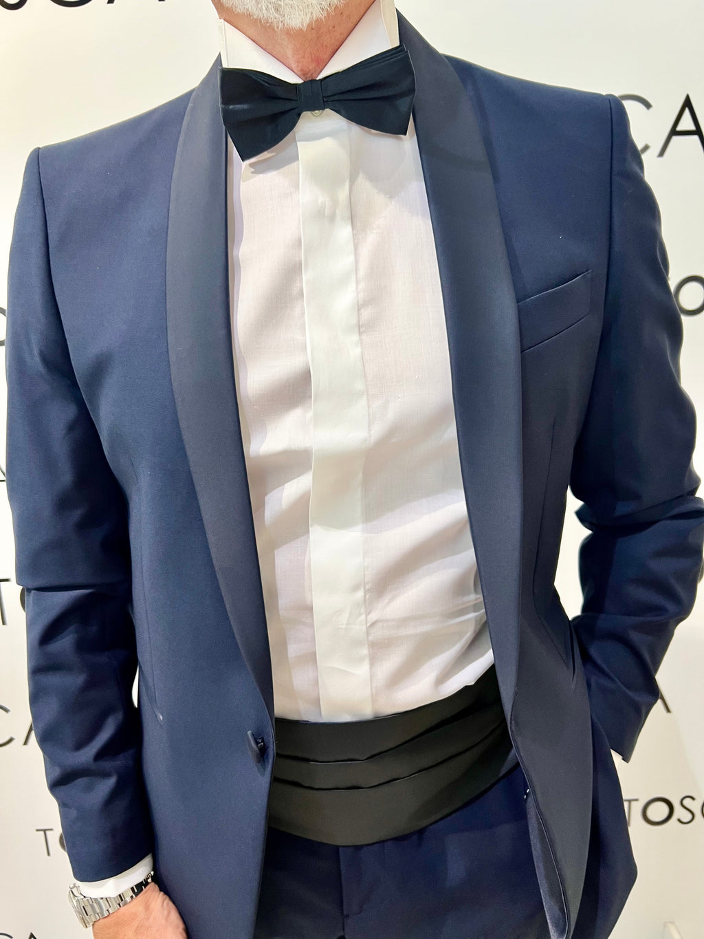 abito smoking alessandrini 