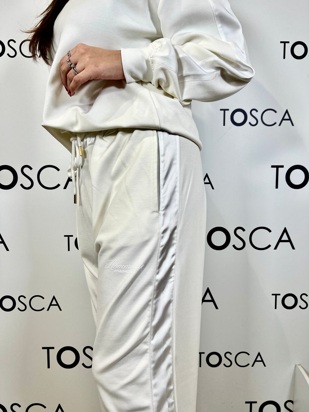 pantalonee drittovita alta in viscosa hinnominate 