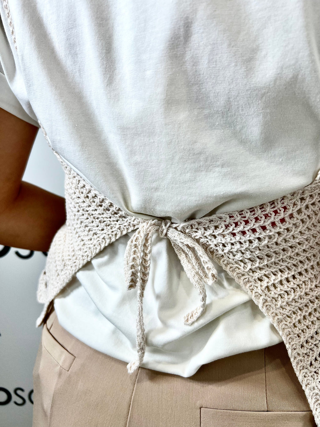 t-shirt con bra crochet  kontatto 