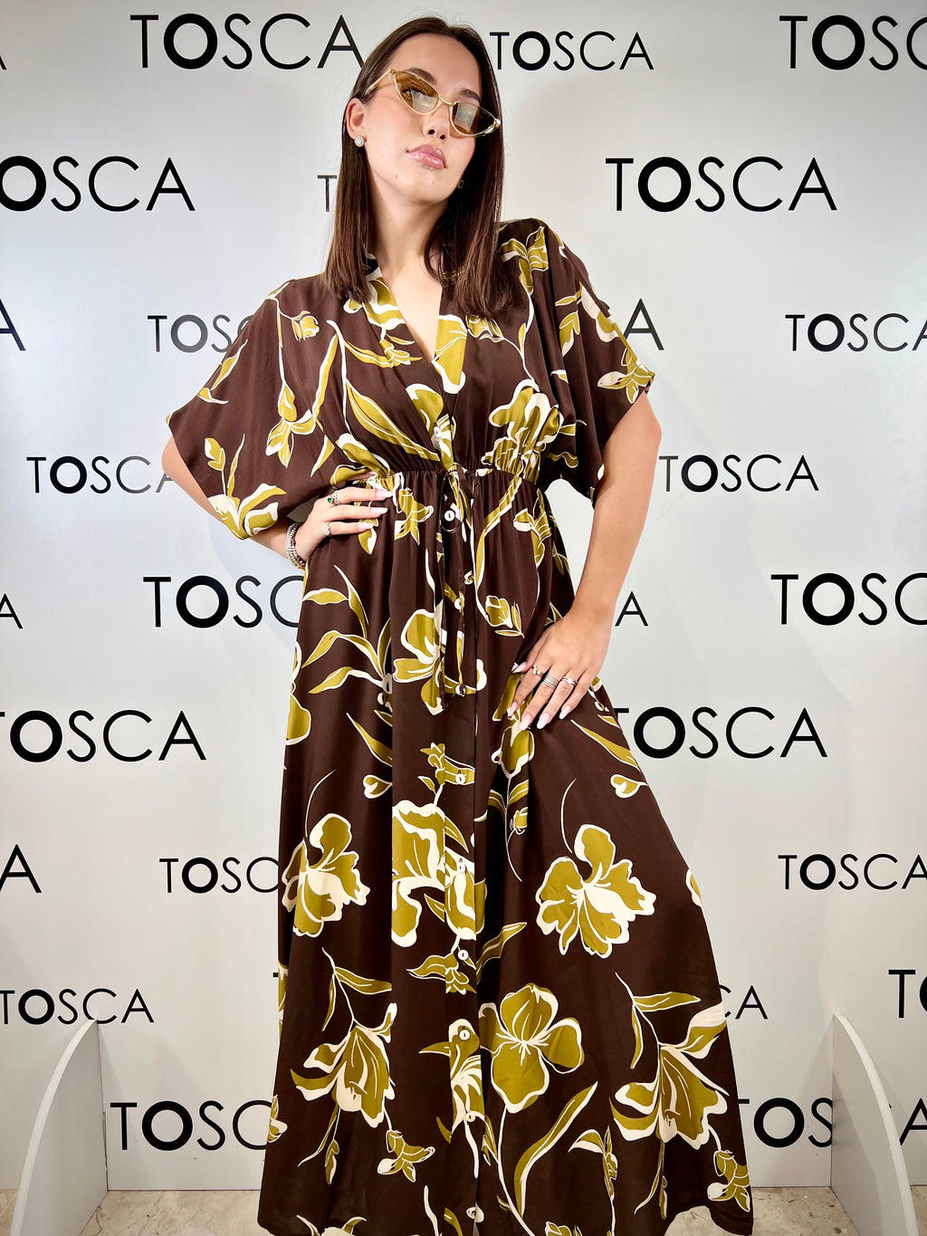 abito lungo kimono kontatto 