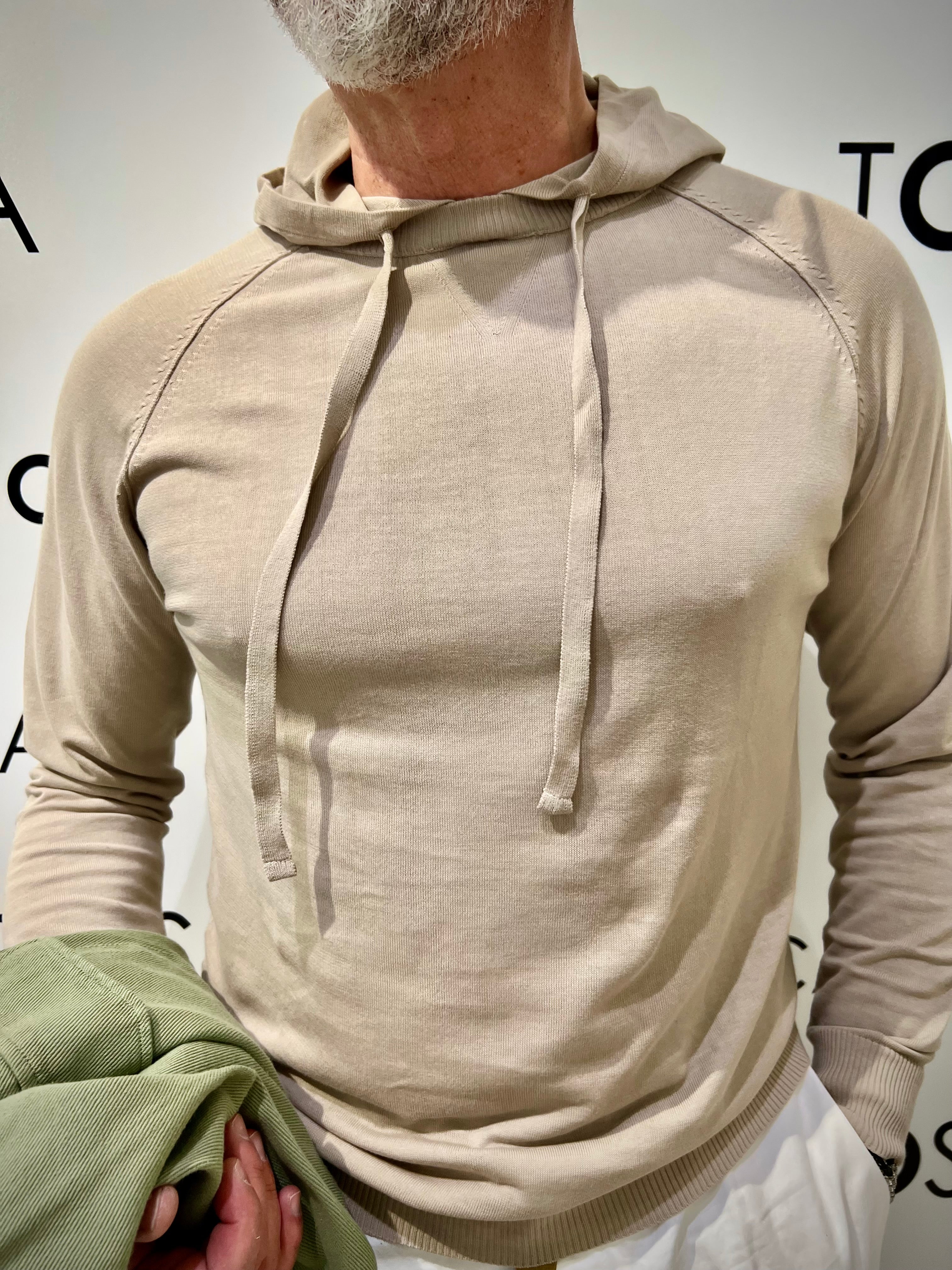 maglia con cappuccio finezza18 lbm 1911 
