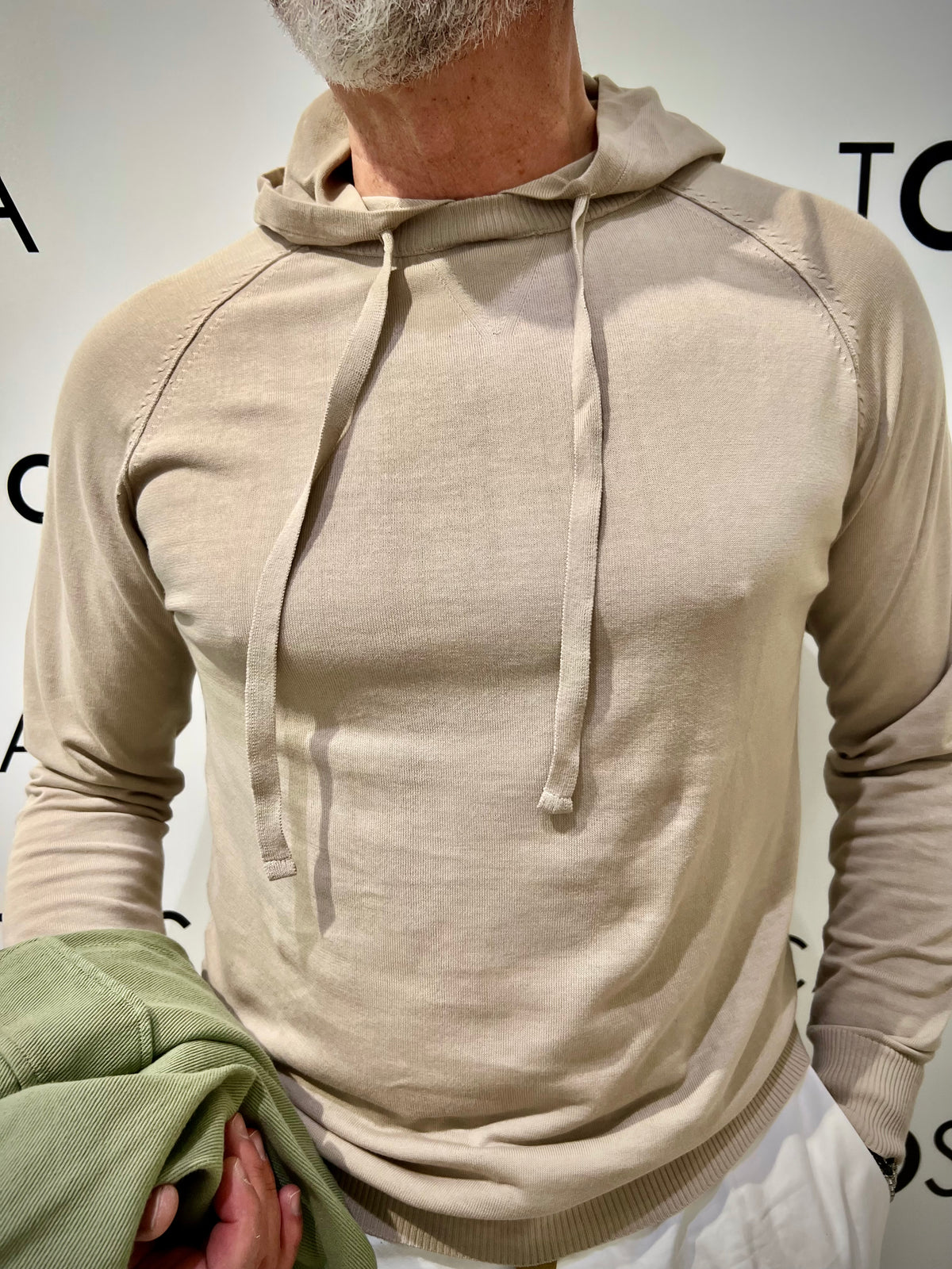 maglia con cappuccio finezza18 lbm 1911 
