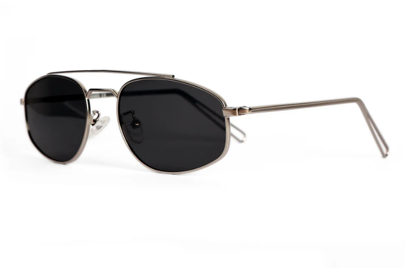 detroit silver black DETROIT SILVER BLACKSILVER BLACK OS SUNGLASSES