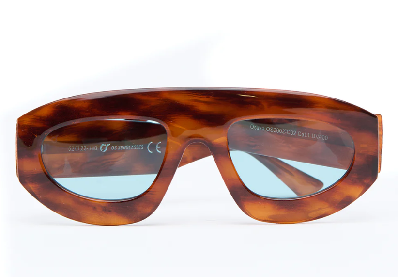 occhiali osaka havana blu os sunglasses 
