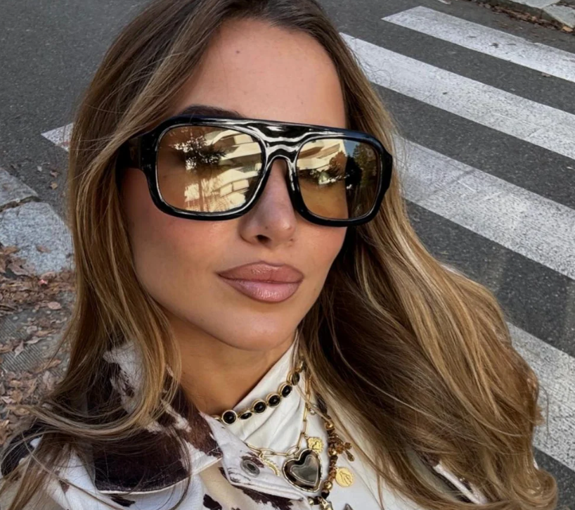 occhiali roma giallo os sunglasses 