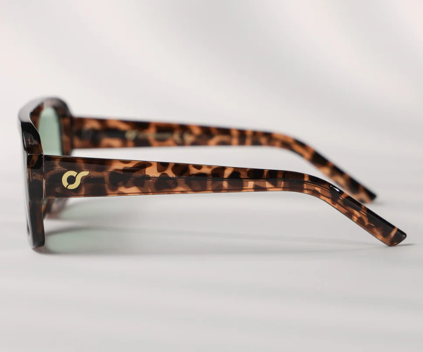 occhiali roma tartarugato verde os sunglasses 