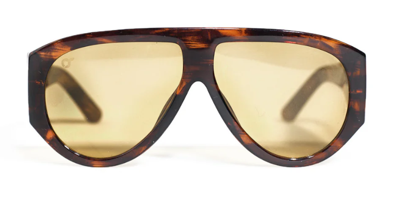 occhiali venezia havana giallo os sunglasses 