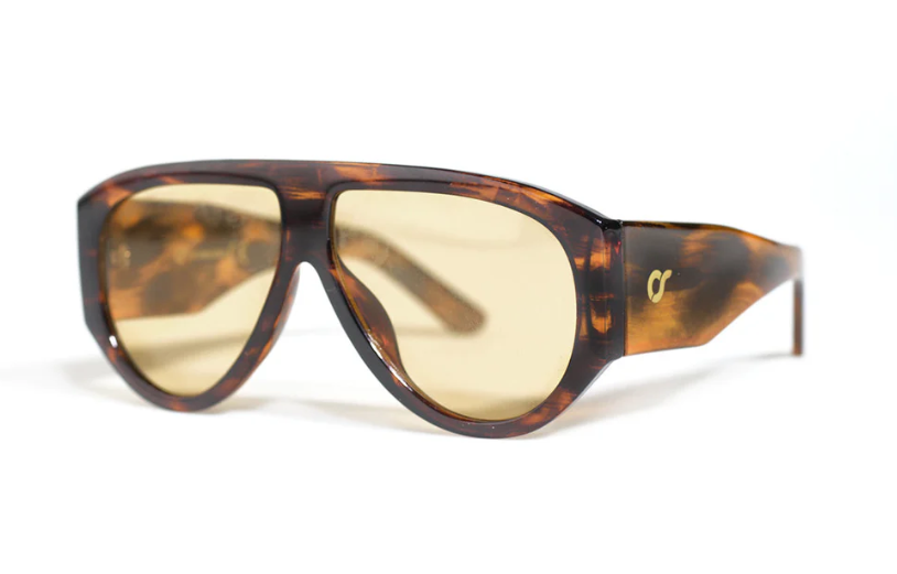 occhiali venezia havana giallo os sunglasses 