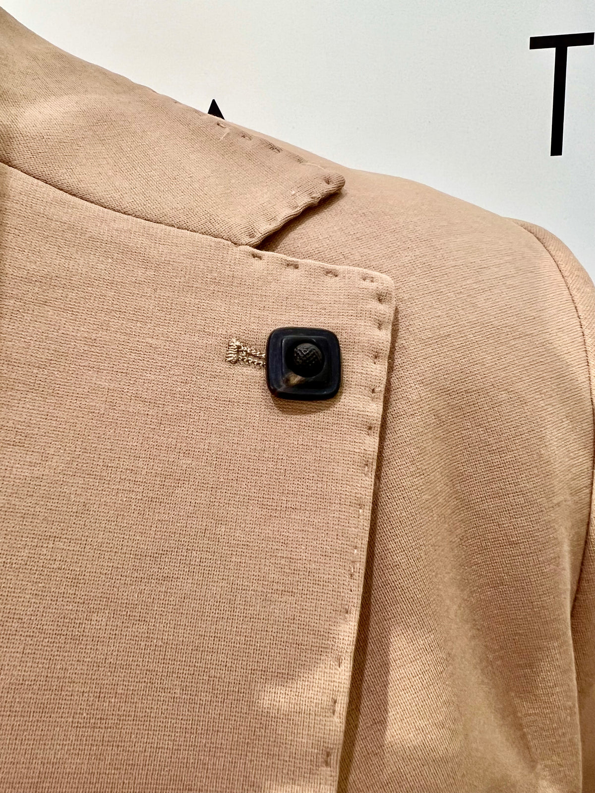 giacca monopetto in punto milano outfit OUGM0001 IL BUON VINOCAMMELLO OUTFIT