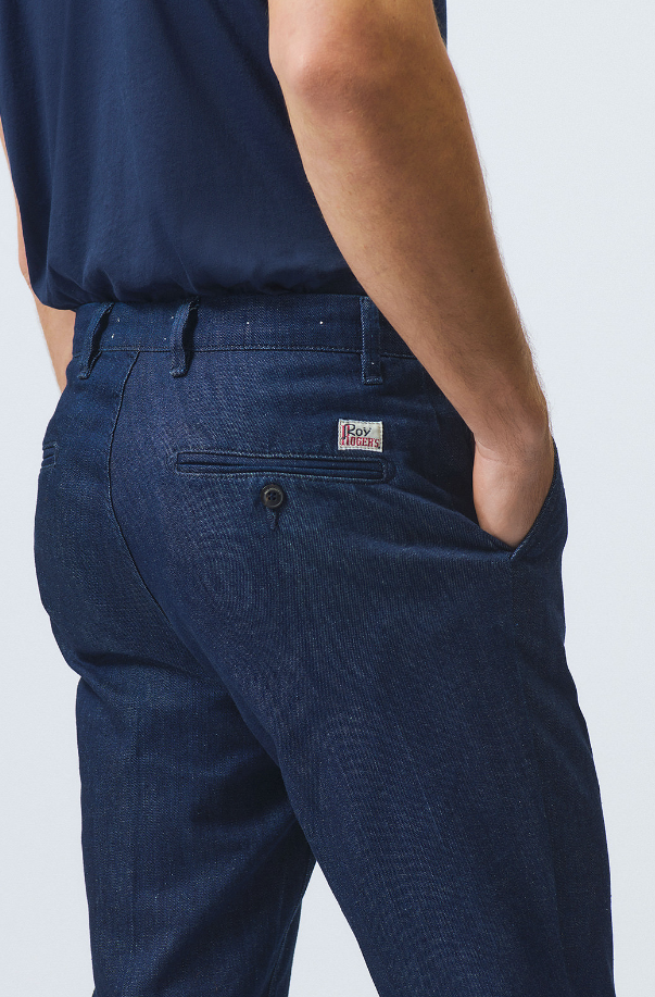 pantaloni day off man denim elastane rinse 