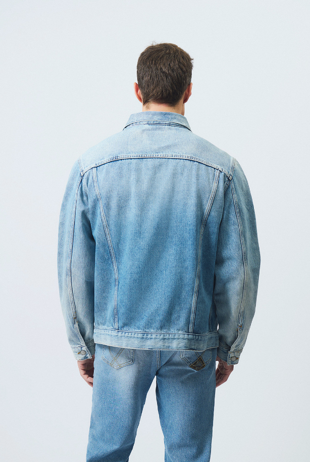 giubbotto in denim bodega roy roger's 