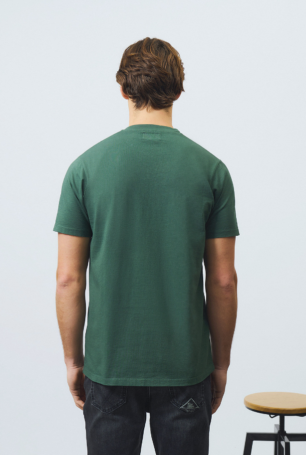 t-shirt pocket man heavy jersey 