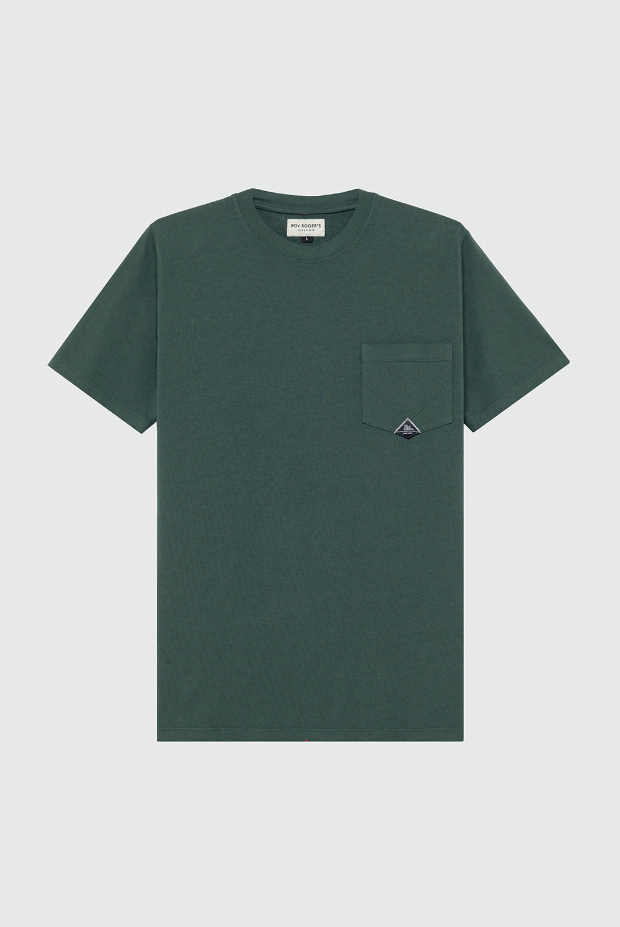 t-shirt pocket man heavy jersey 
