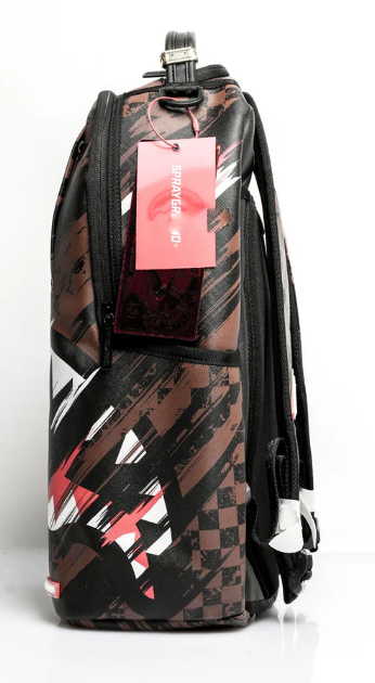 zainetto smeared grunge backpack sprayground 