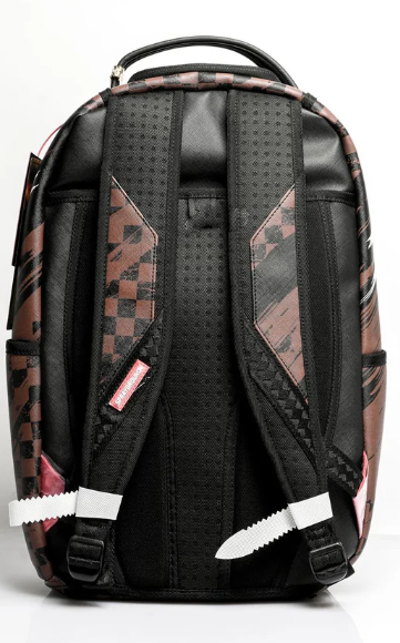 zainetto smeared grunge backpack sprayground 
