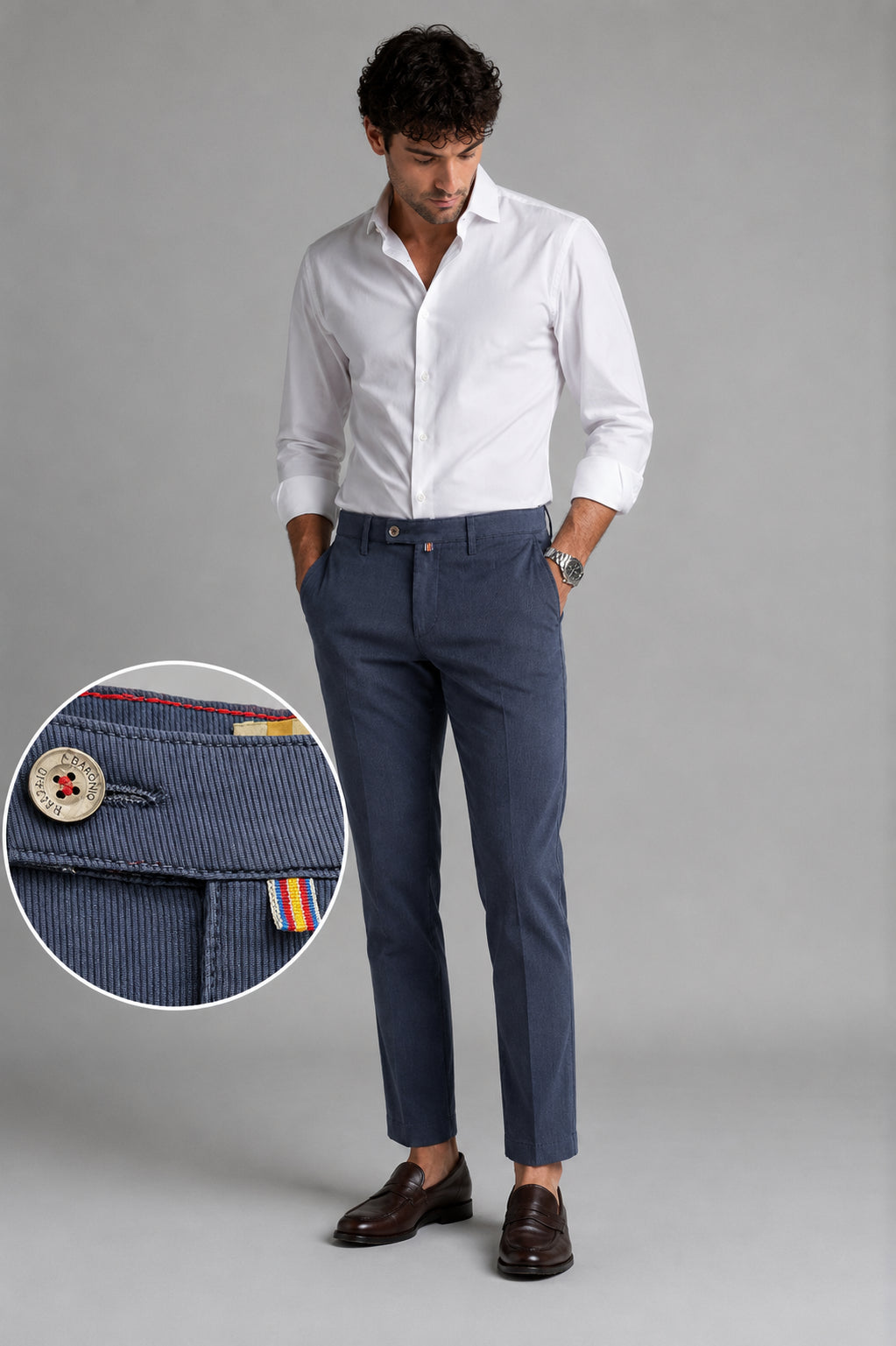 Pantaloni Baronio 