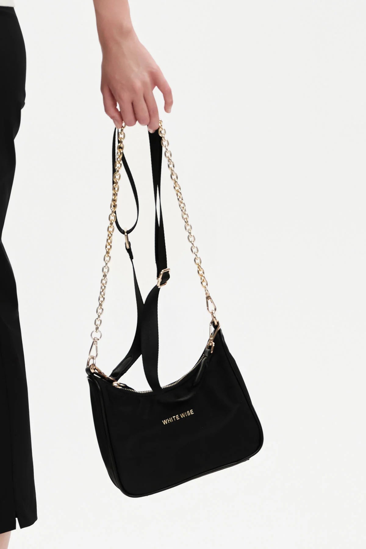 White Wise LILY - BORSA A MANO IN NYLON - WB31013