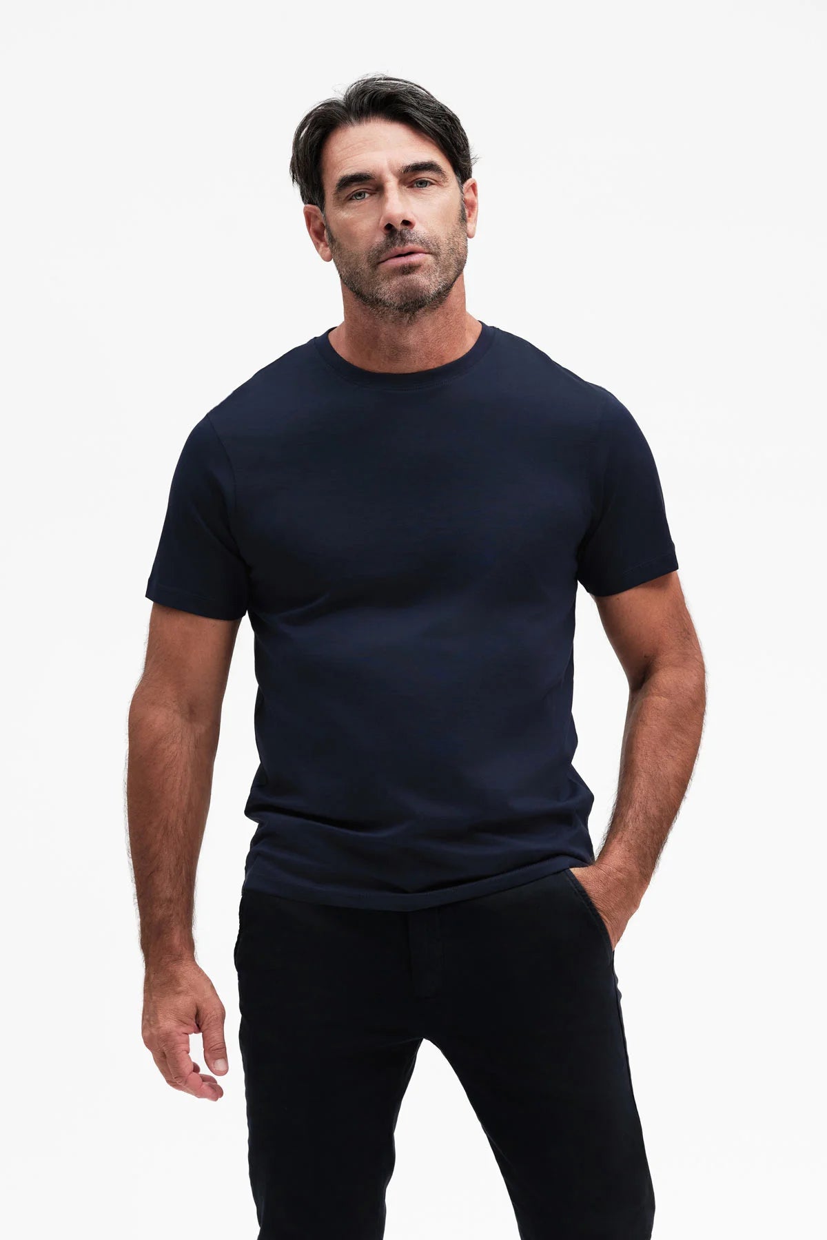 White Wise T SHIRT A MANICA CORTA FILO DI SCOZIA - WU31000