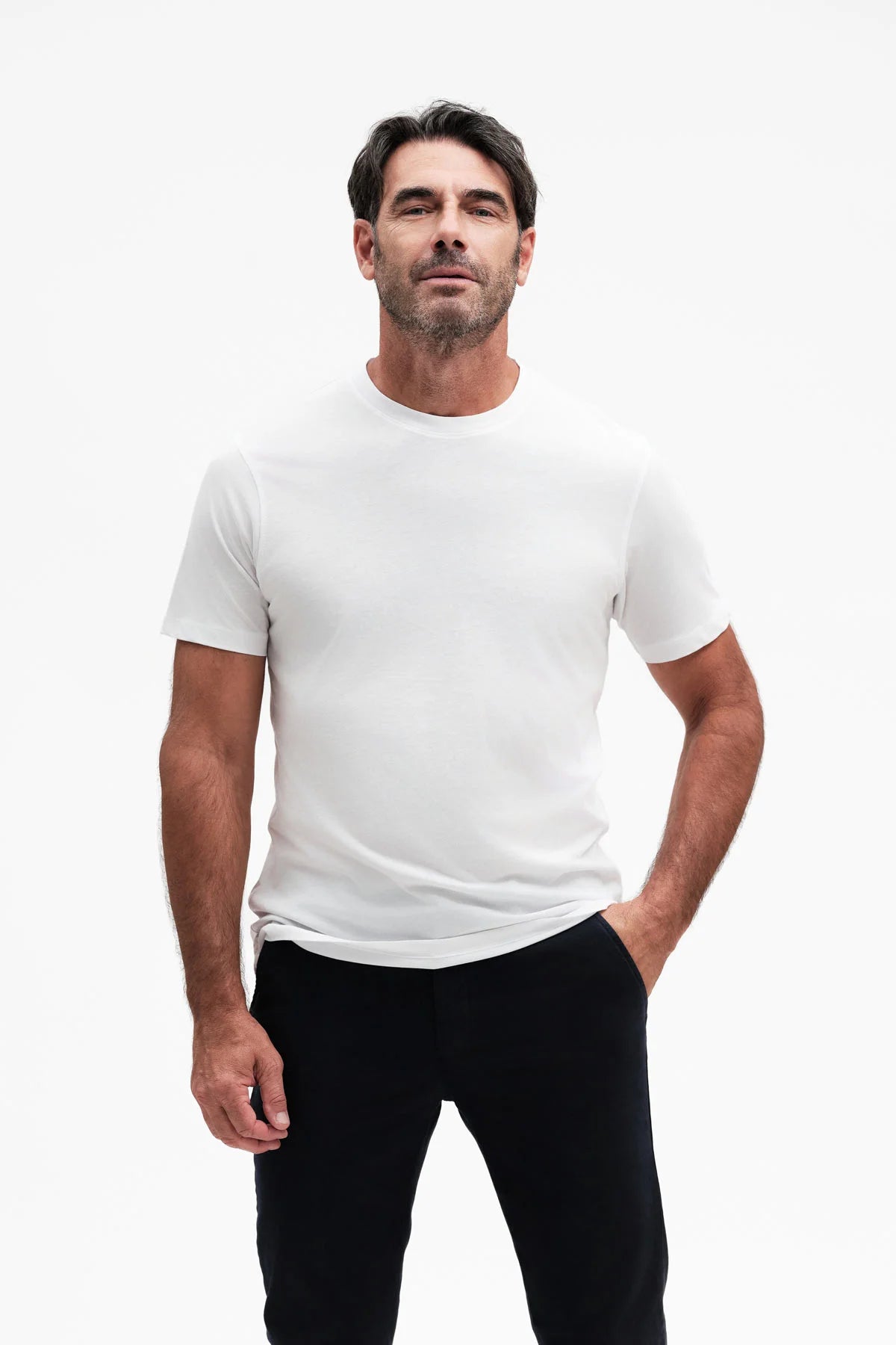 White Wise T SHIRT A MANICA CORTA ICE COTTON - WU31020