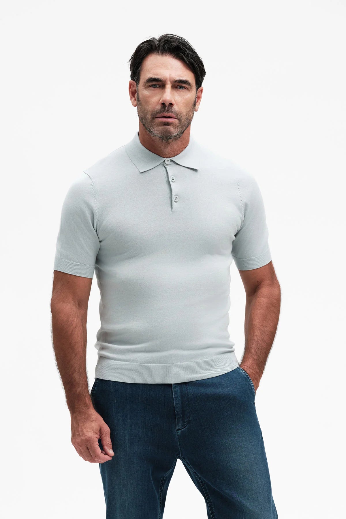 White Wise POLO COTONE GG14 - WU31052