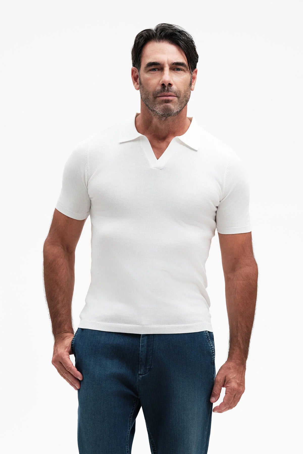 White Wise POLO DERBY COTONE GG14 - WU31053