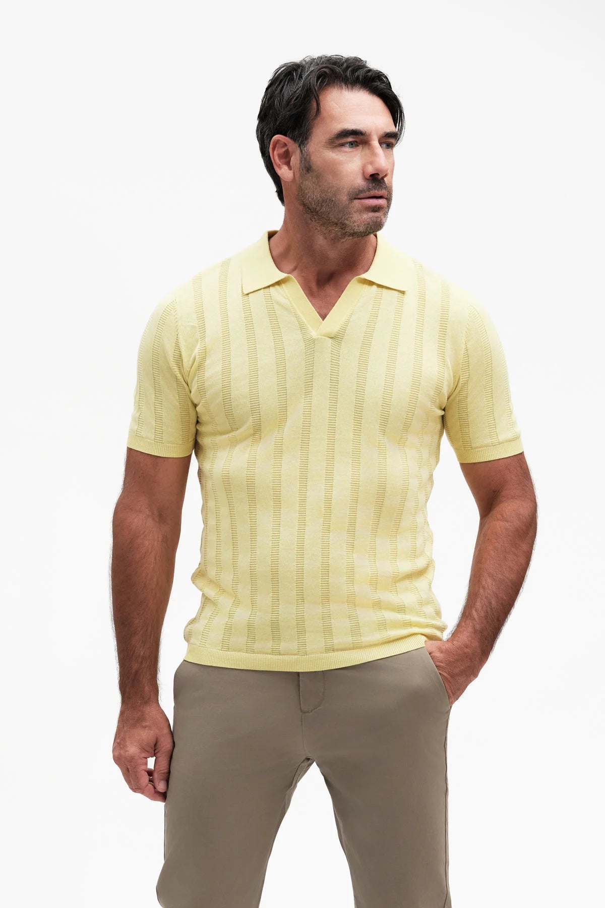 White Wise POLO DERBY COSTA PIATTA COTONE GG14 - WU31083