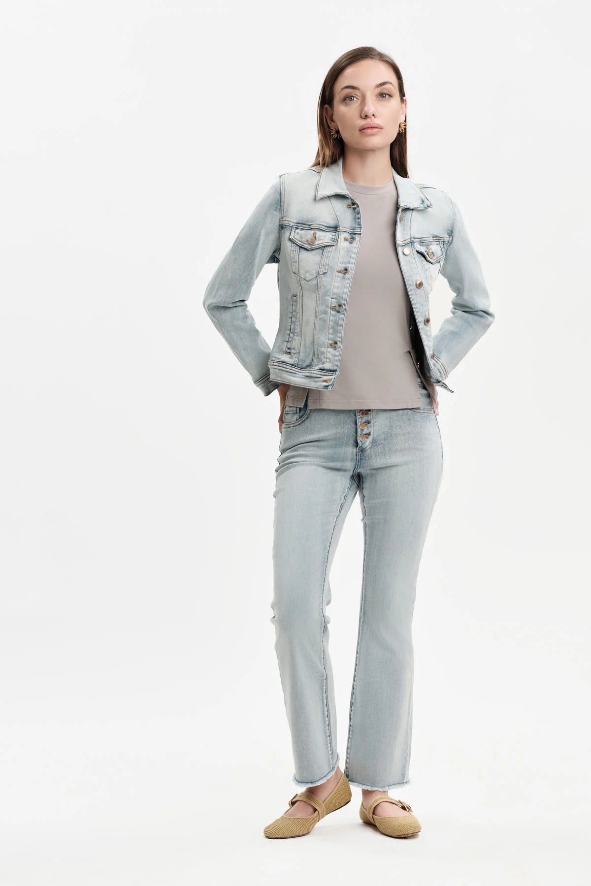 White Wise COCO - GIACCA IN DENIM - WW31218