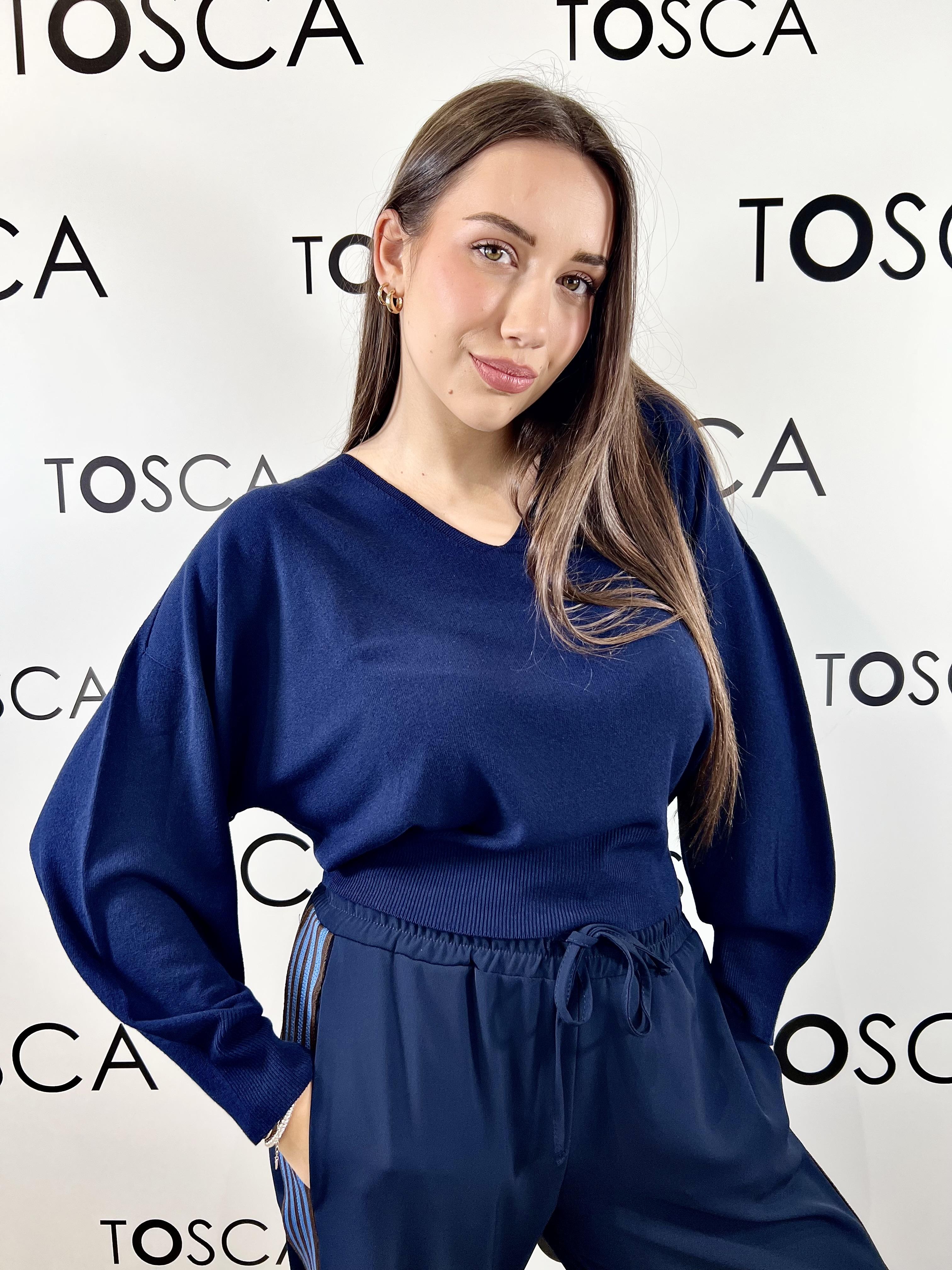 maglia scollo v kontatto 