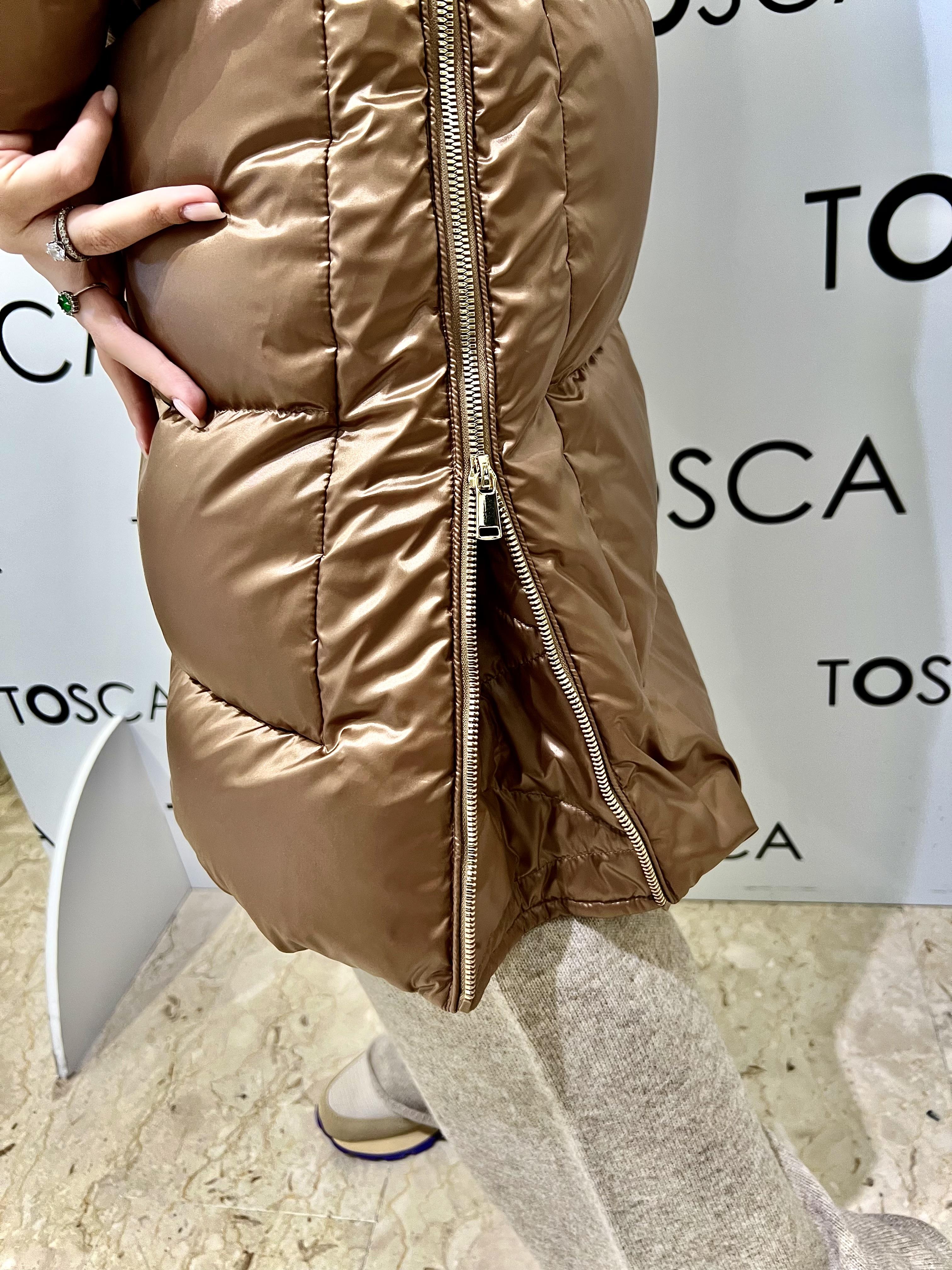 Piumino Kinujo People KINUJO PM839BRONZO PEOPLE