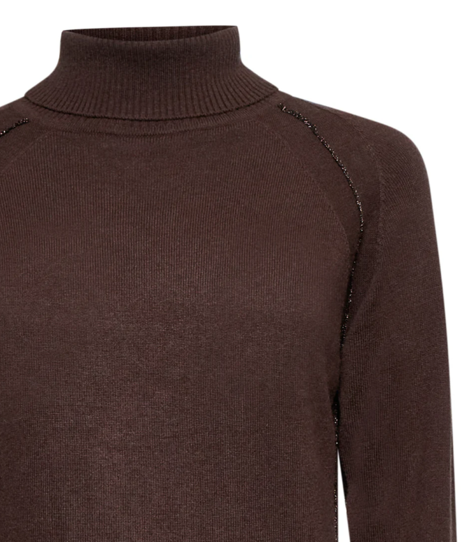 maglia a collo alto essenziale silvian heach 
