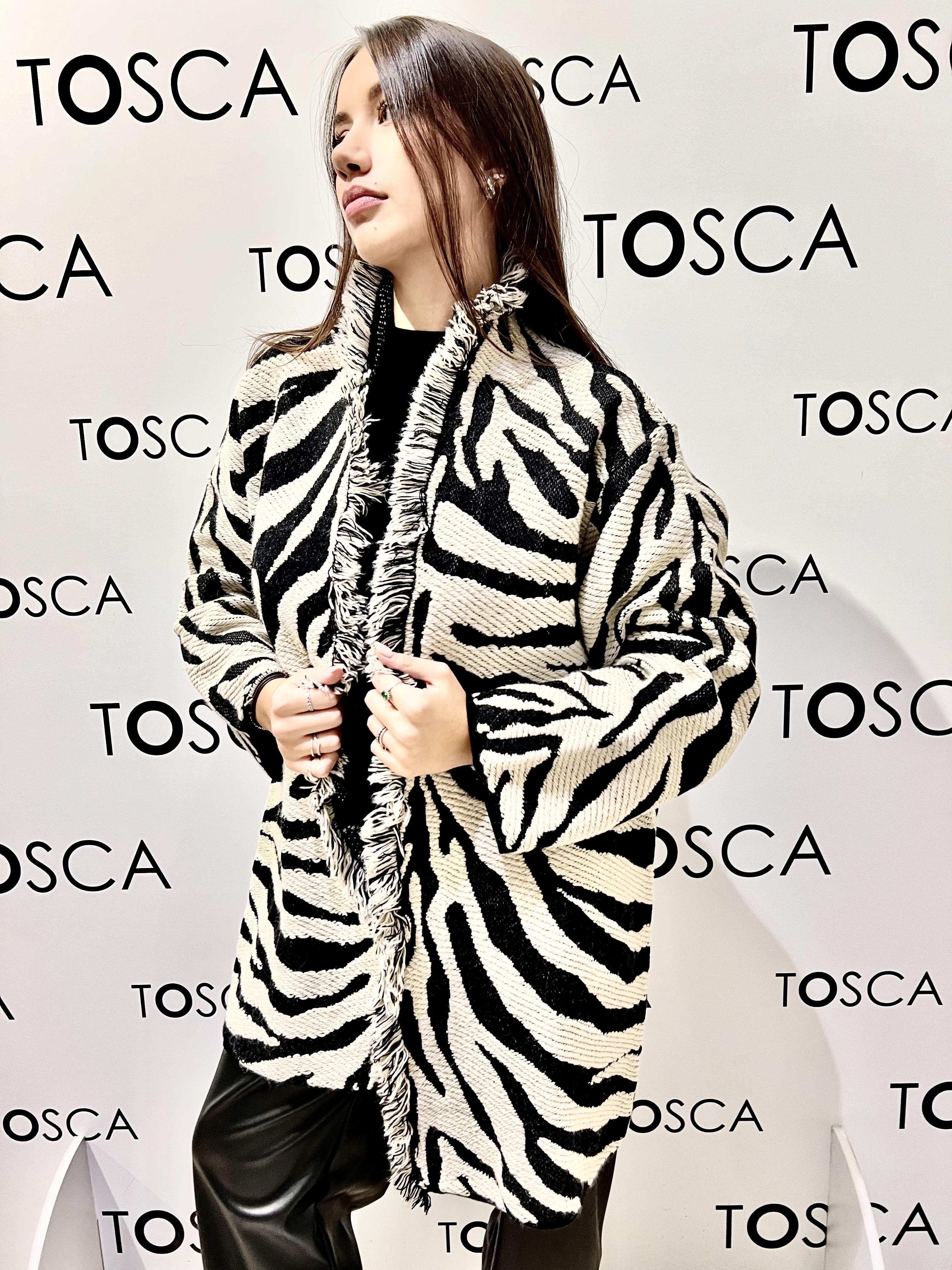 giacca zebrata  kontatto 3M1033NIFANTASIA UNICA KONTATTO