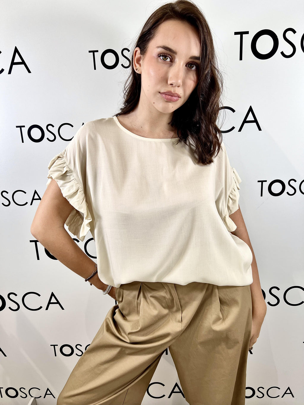 blusa in viscosa souvenir 