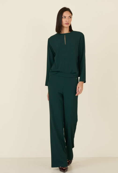 blusa e panatloni souvebir W38S0456-GIULIANAVERDE SOUVENIR