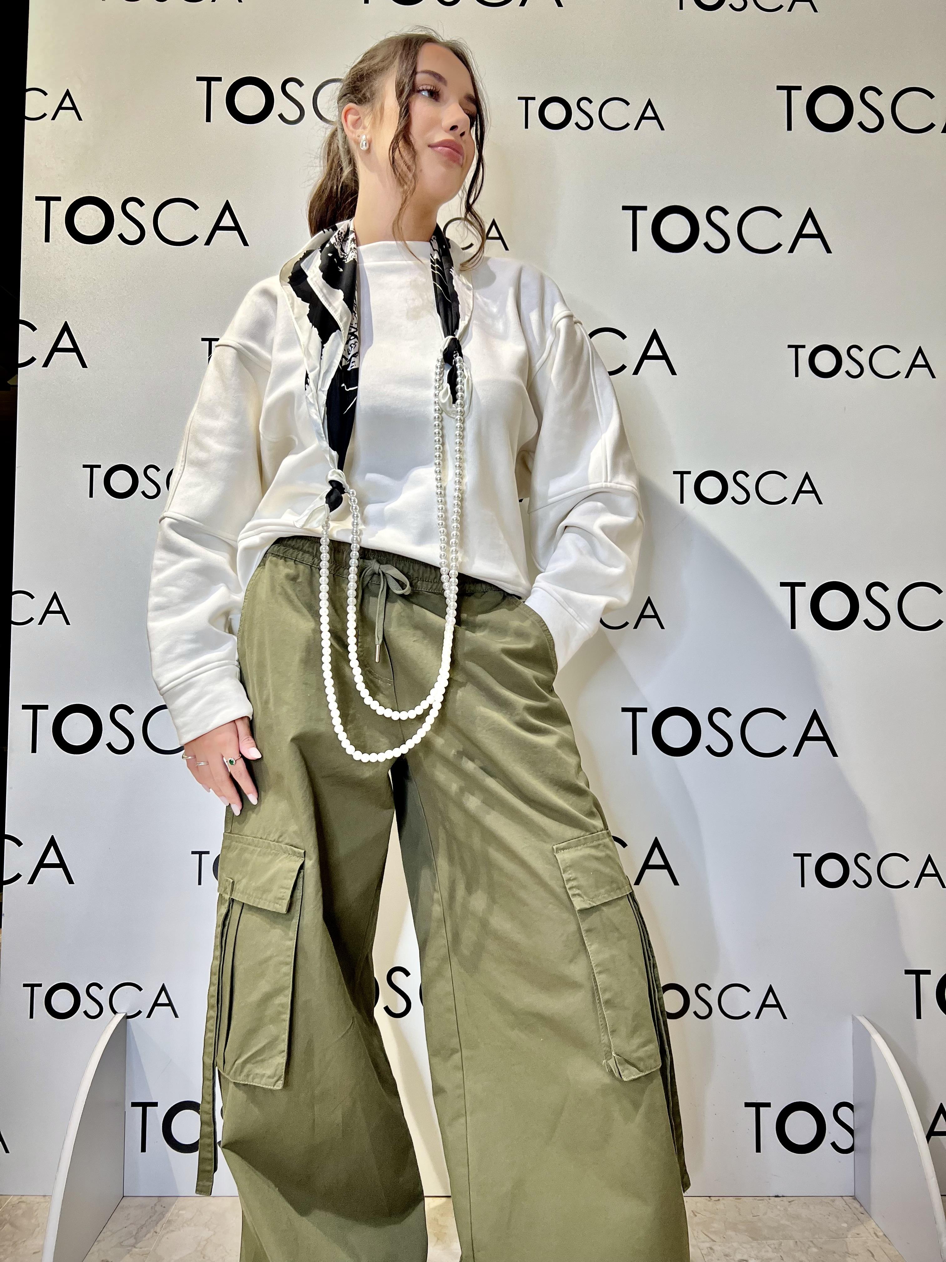 felpa malco  tensione in AI25-2231BIANCO TENSIONE IN