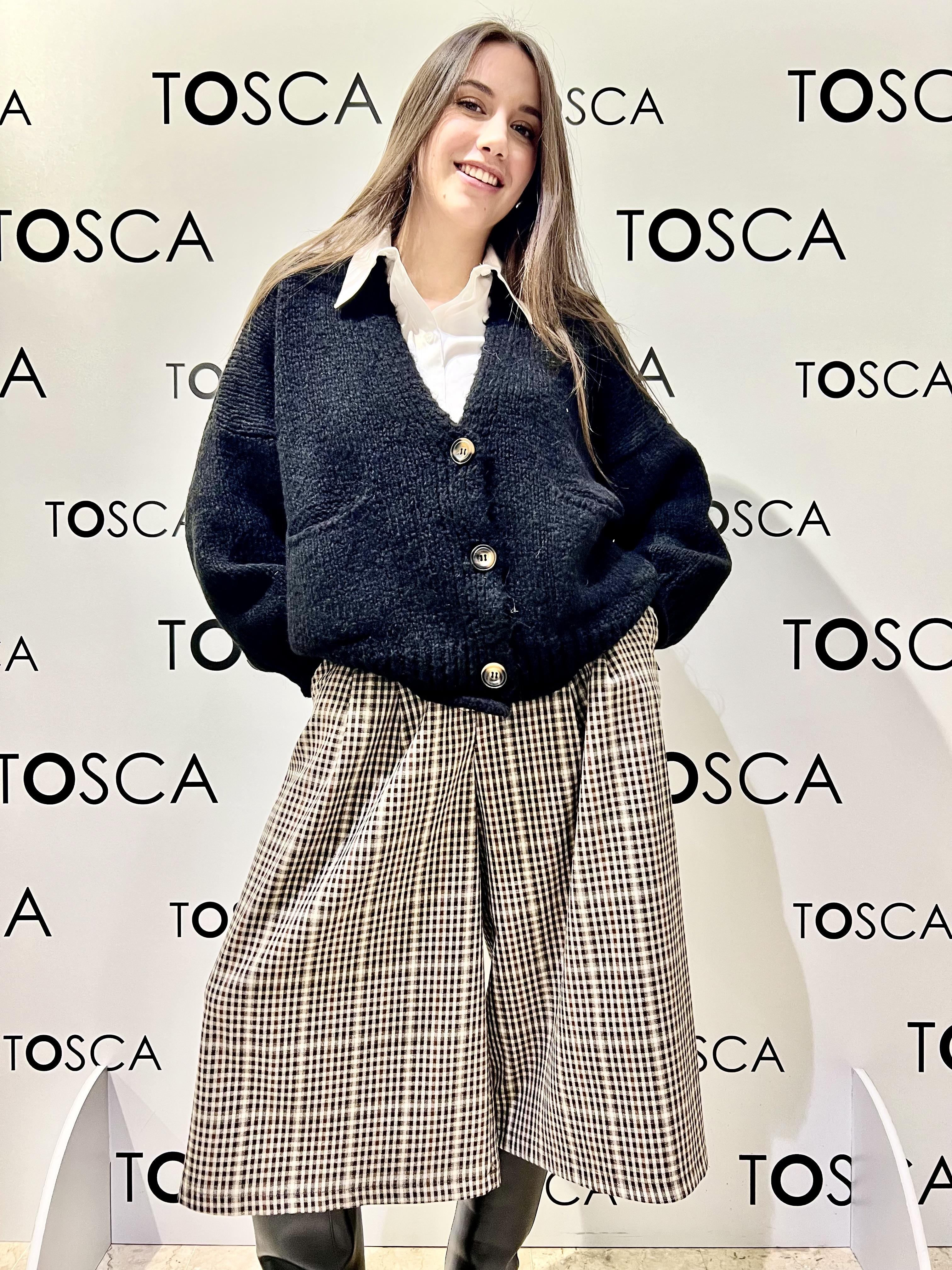 cardigan 3 bottoni haveone JIT-P020NERO HAVEONE