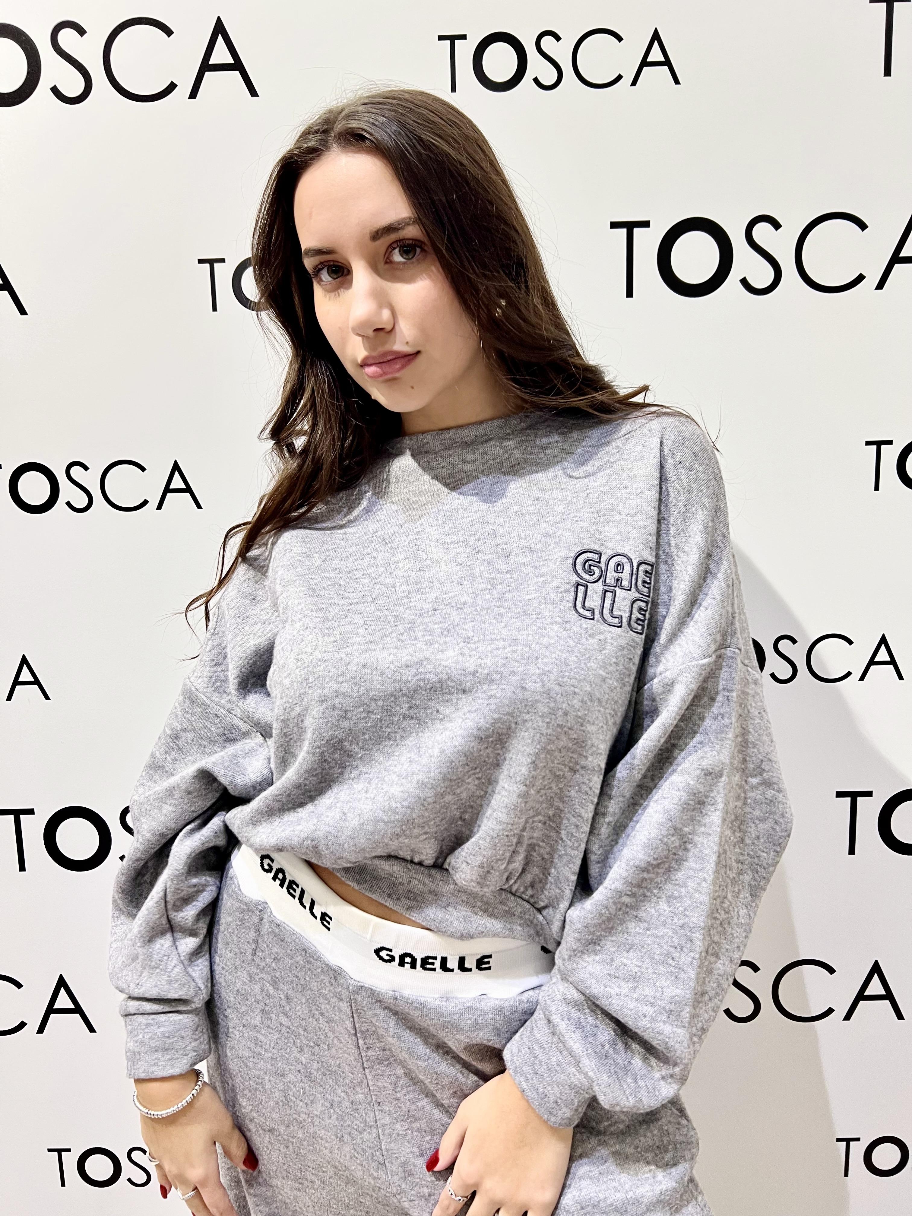felpa paricollo in maglia con personalizzazione 