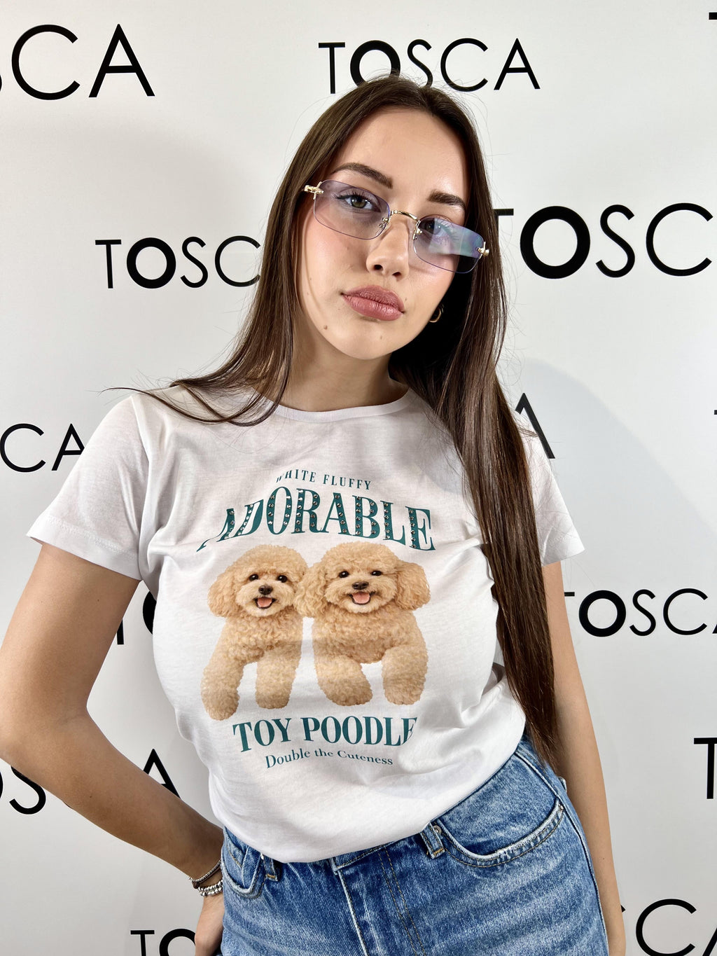 t-shirt adorabile kontatto 