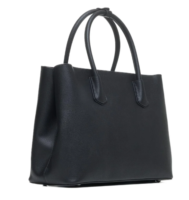 borsa shopper strutturata con doppio manico silvian heach RCA25019BONERO SILVIAN HEACH