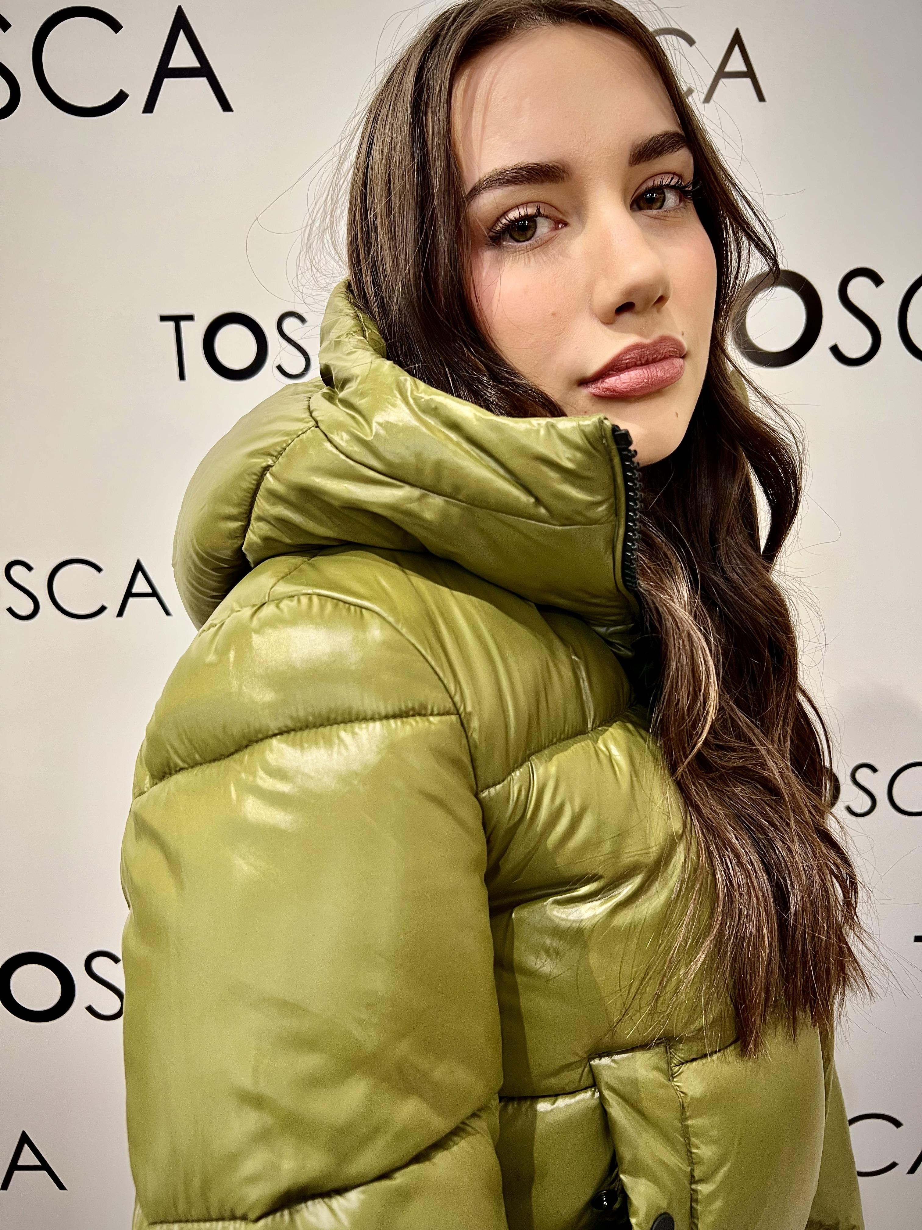 Piumino corto verde Donna Save The Duck D31989W LUCK19 BIDDY 50064VERDE SAVE THE DUCK