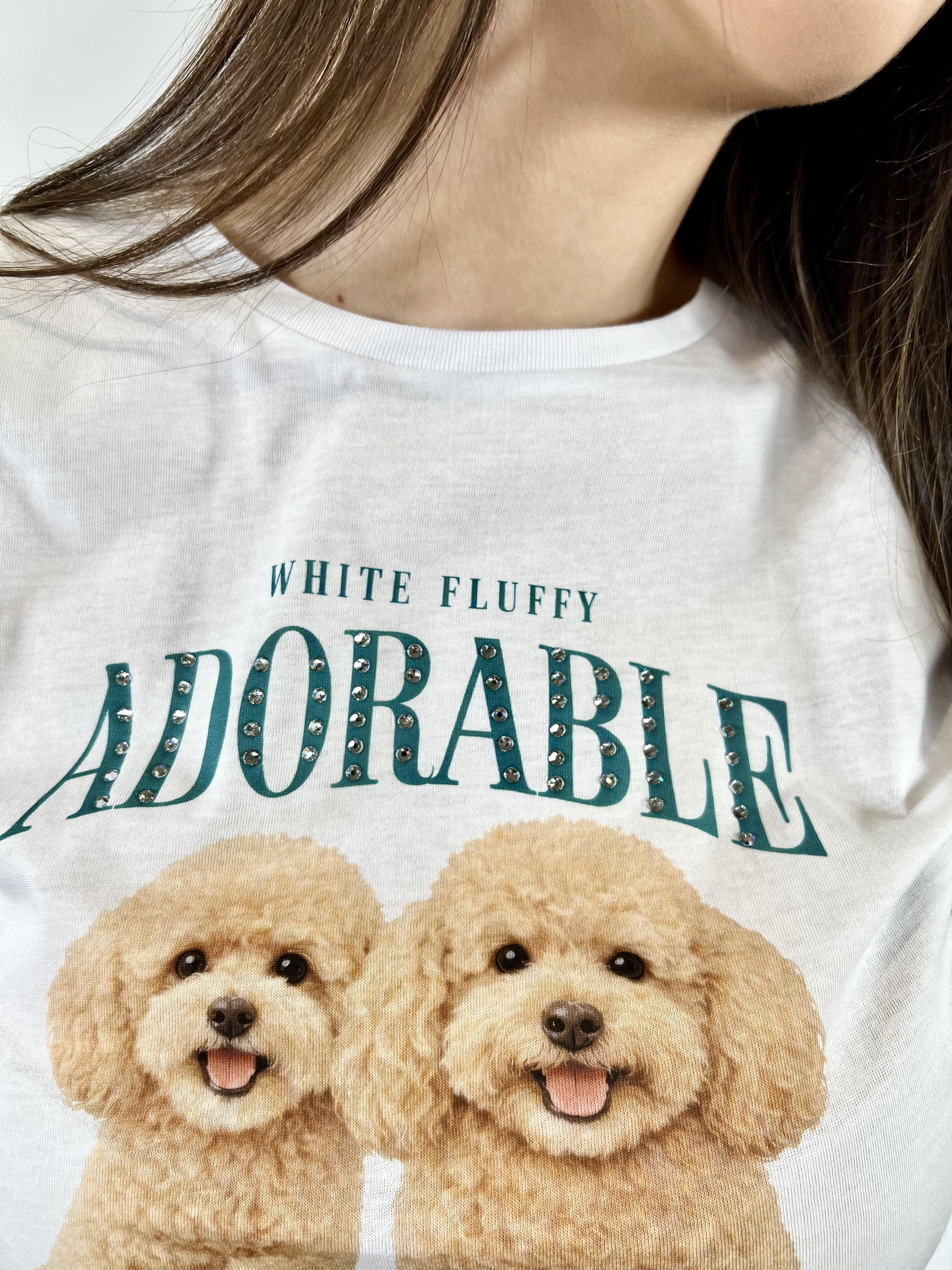 t-shirt adorabile kontatto 