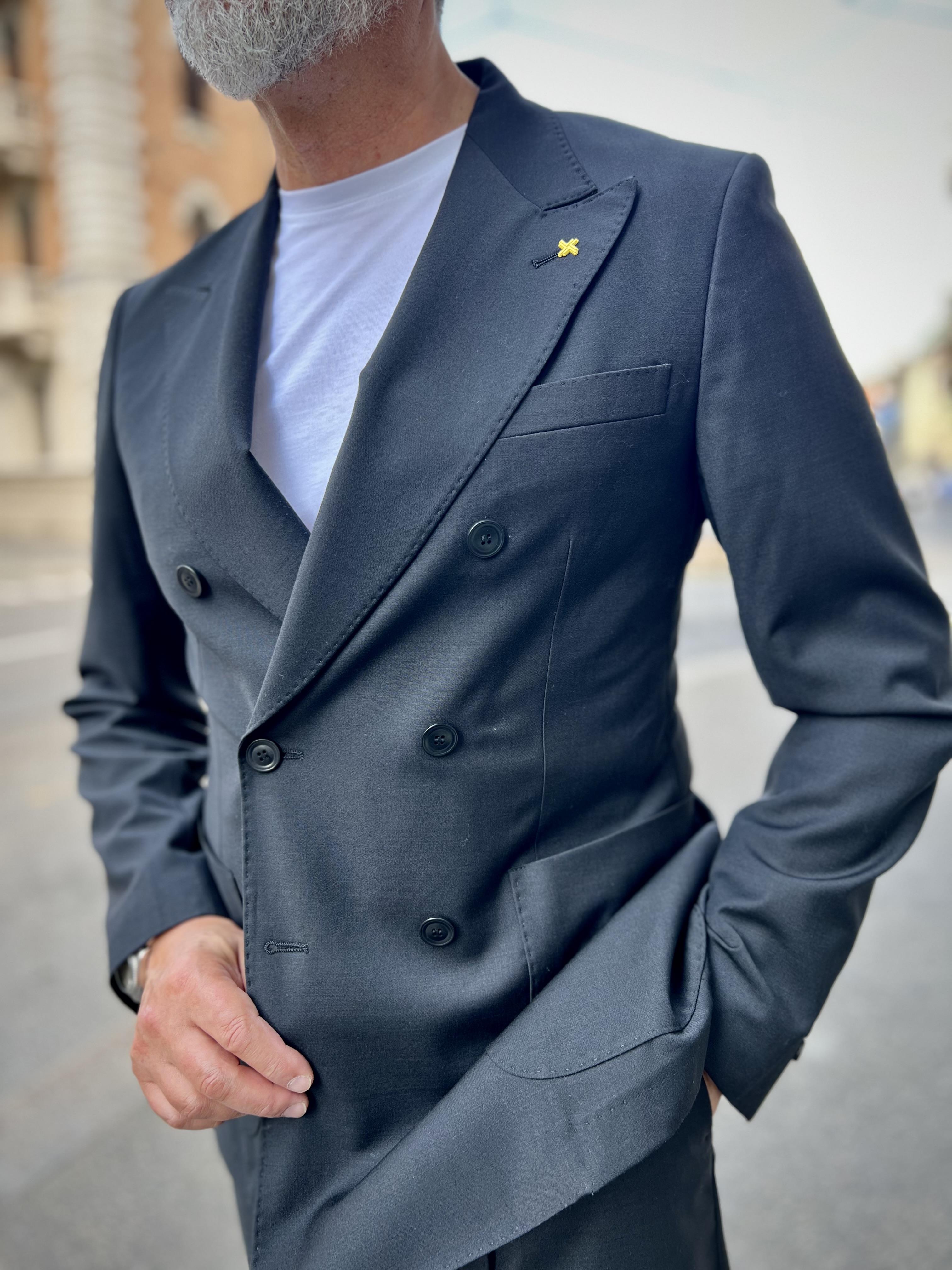 abito doppiopetto alessandro gilles 