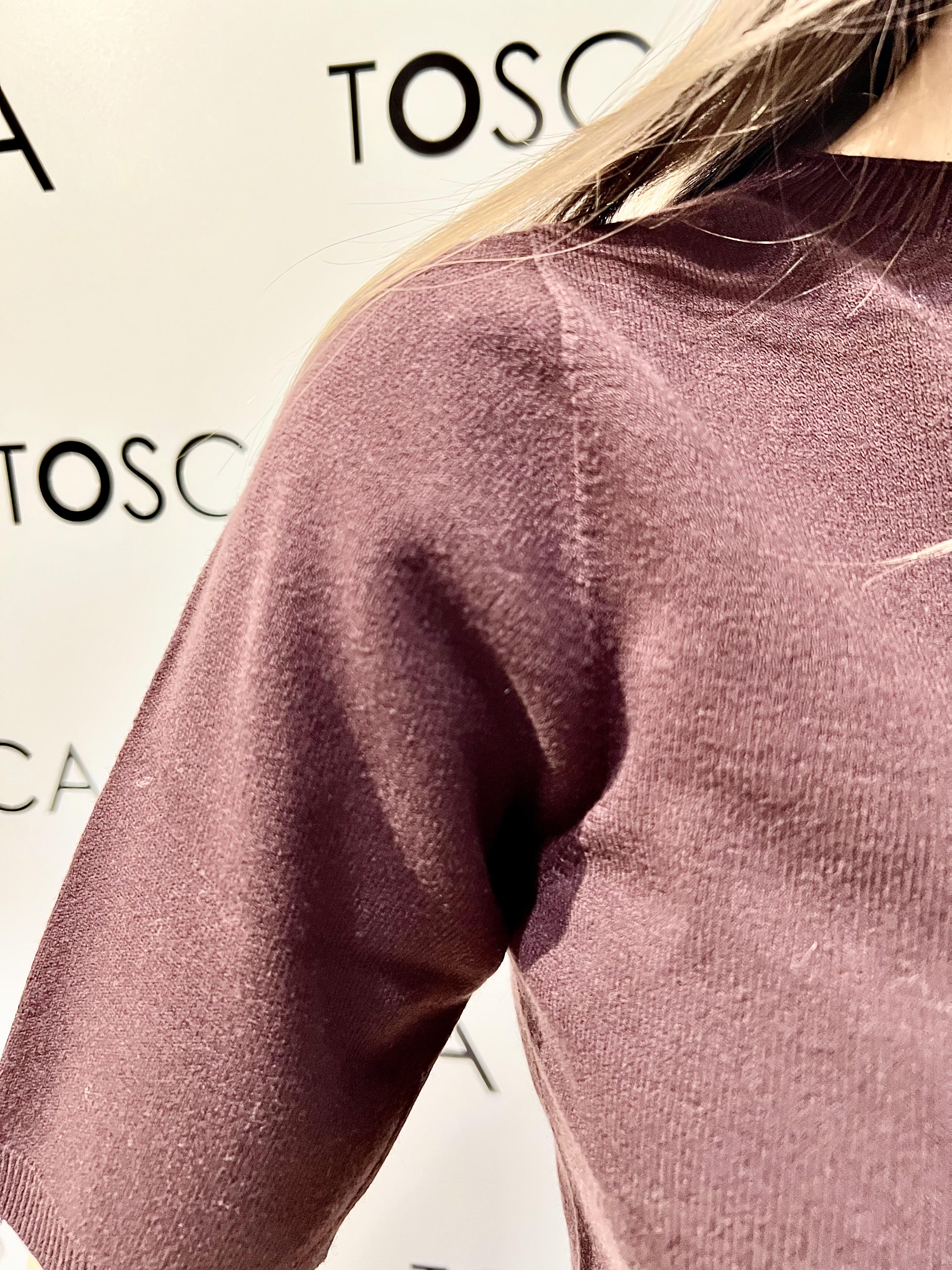 girocollo manica corta kontatto 3M0804CNBORDEAUX KONTATTO