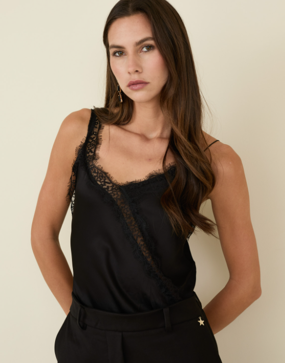 tuta con pizzo souvebir S38M0864-33332NENERO SOUVENIR