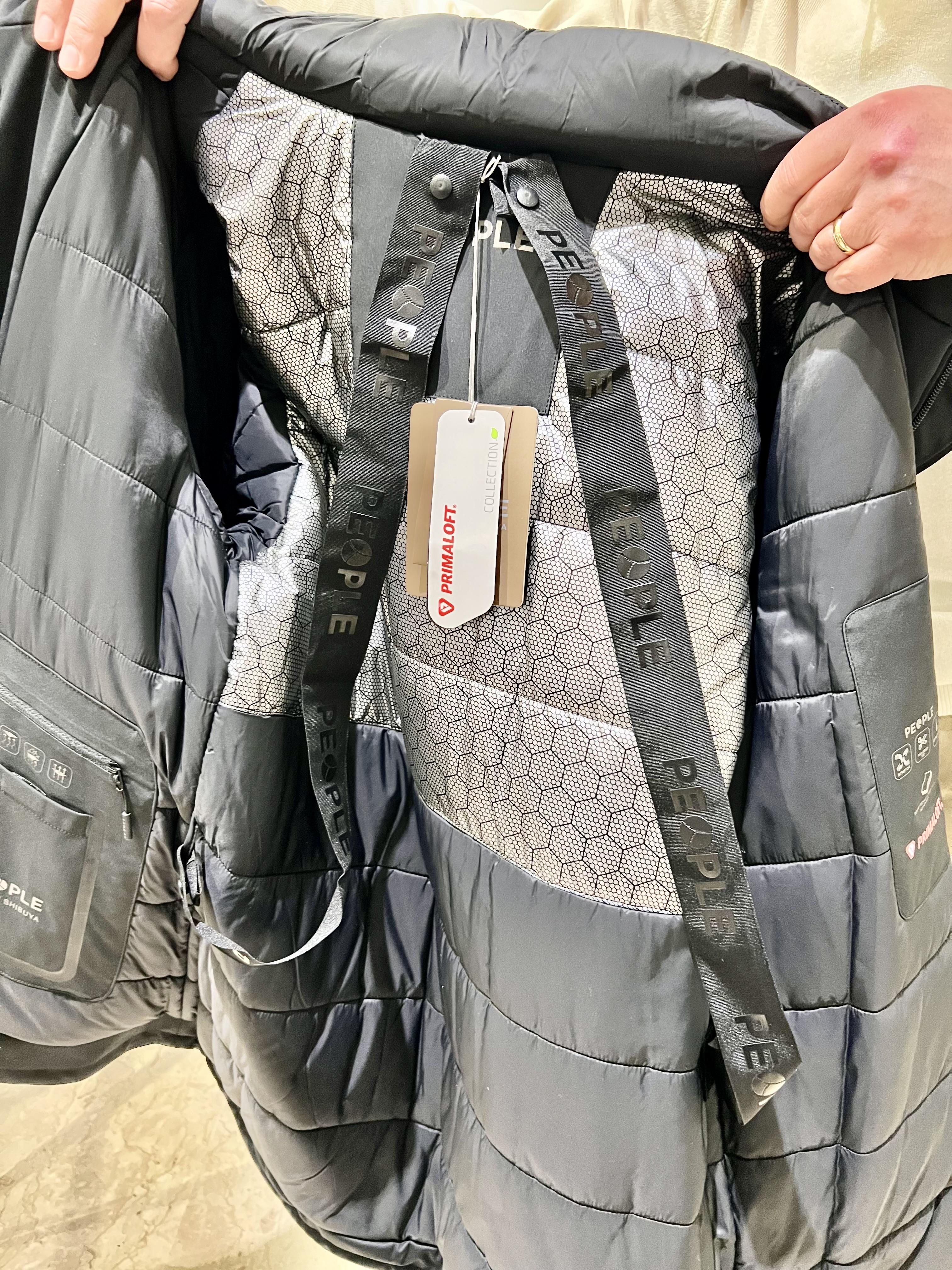 Giaccone Airoya nero People Of Shibuya AIROYA PM862NNERO PEOPLE