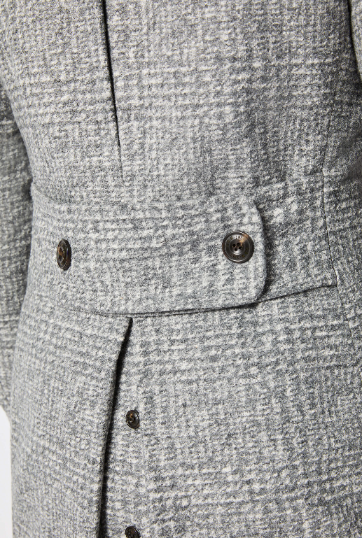 cappotto doppiopetto con martingala 7453557121 LBM 1911