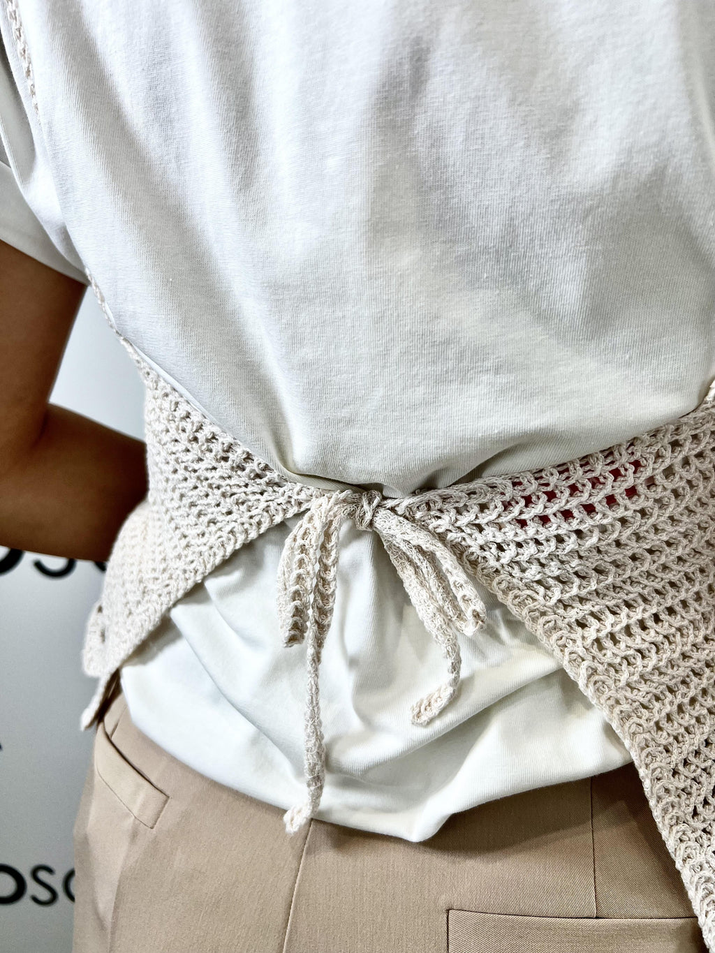 t-shirt con bra crochet  kontatto 