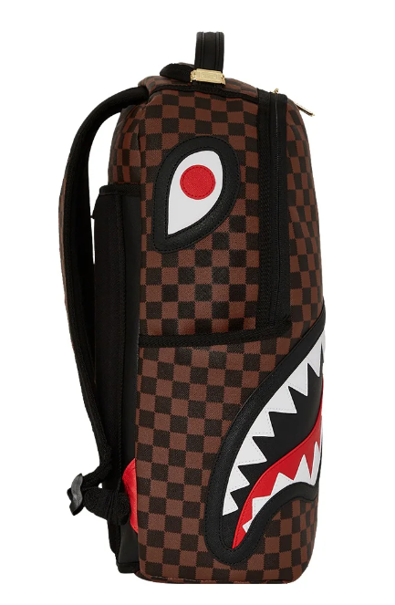 zaiinetto sprayground sawtooth sharks in paris dlxsv backpack 910B7200NSZMARRONE SPRAYGROUND