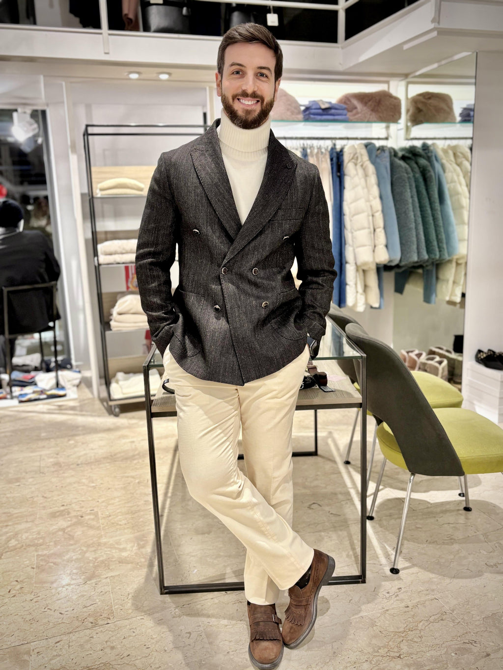 blazer man 57 il gobbo Outfit OF1F2W5G014101 OUTFIT